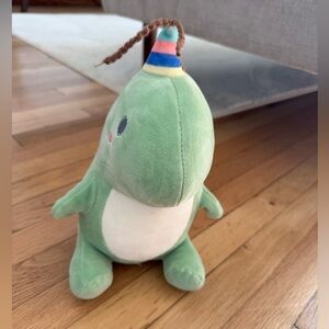 Lissidoll Pastel Green Dinosaur Stuffed Animal Toy